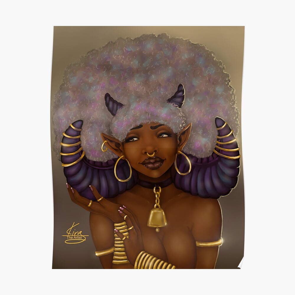 Afro fantasy poster