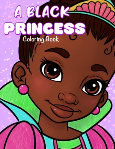 Black Girls Coloring Book cover